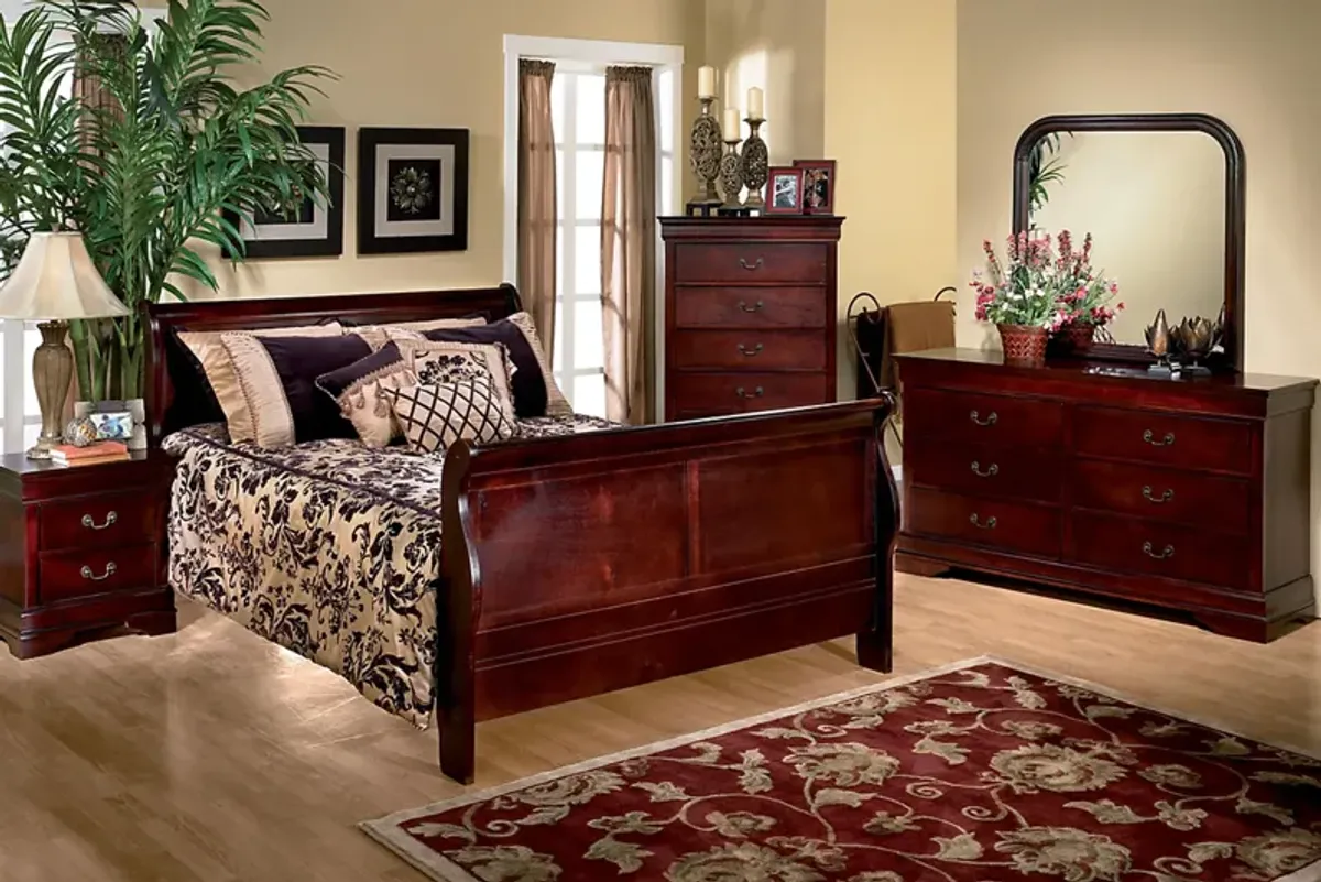 Louis 5-Piece Full Bedroom Set