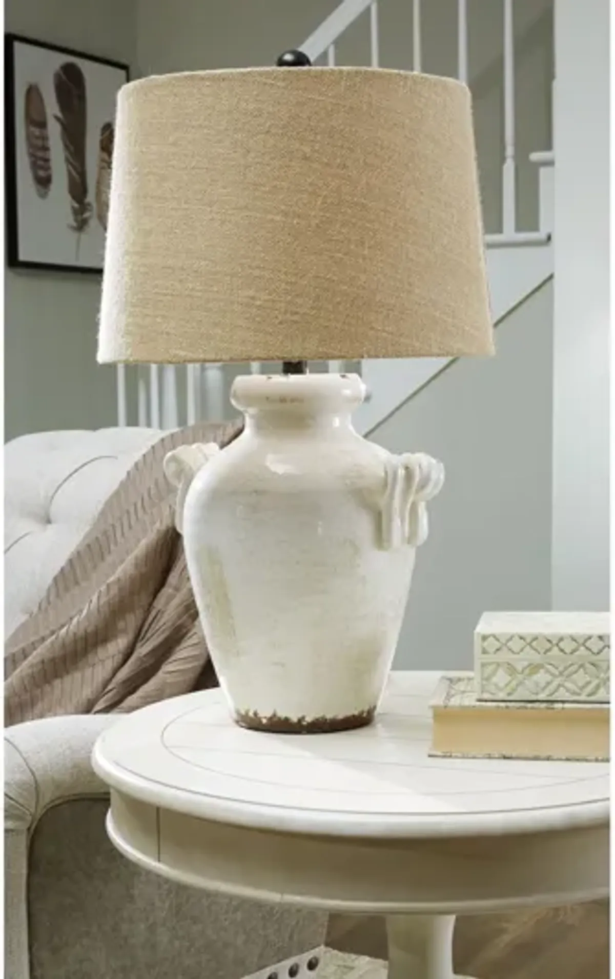 Emelda Ceramic Table Lamp