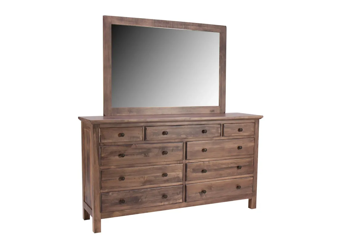 Lewiston Dresser + Mirror by Daniel's Amish