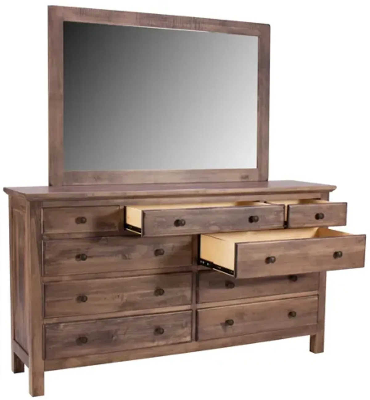 Lewiston Dresser + Mirror by Daniel's Amish