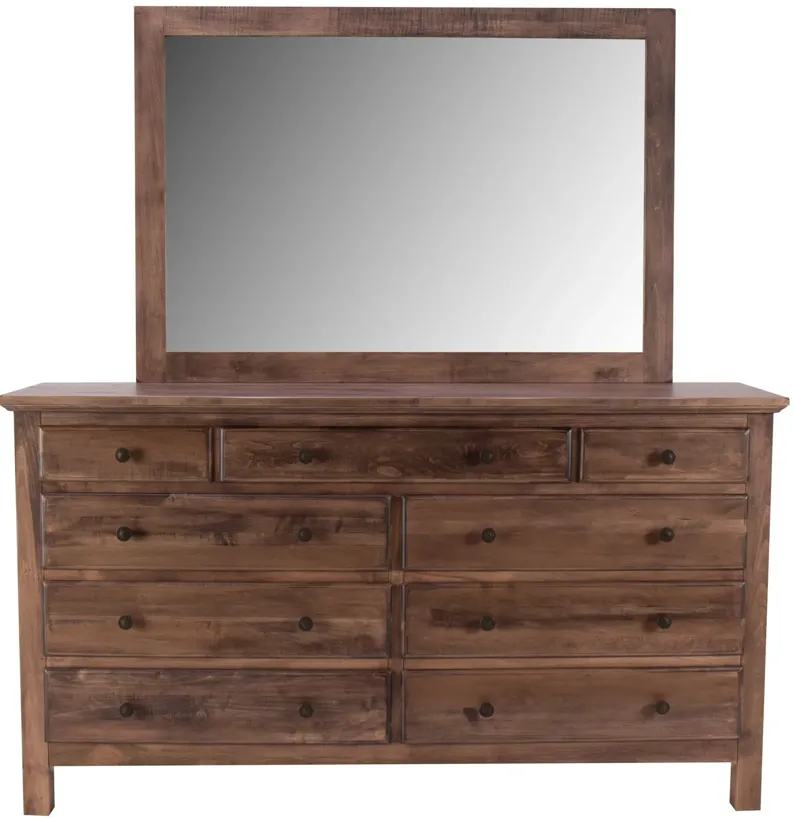 Lewiston Dresser + Mirror by Daniel's Amish