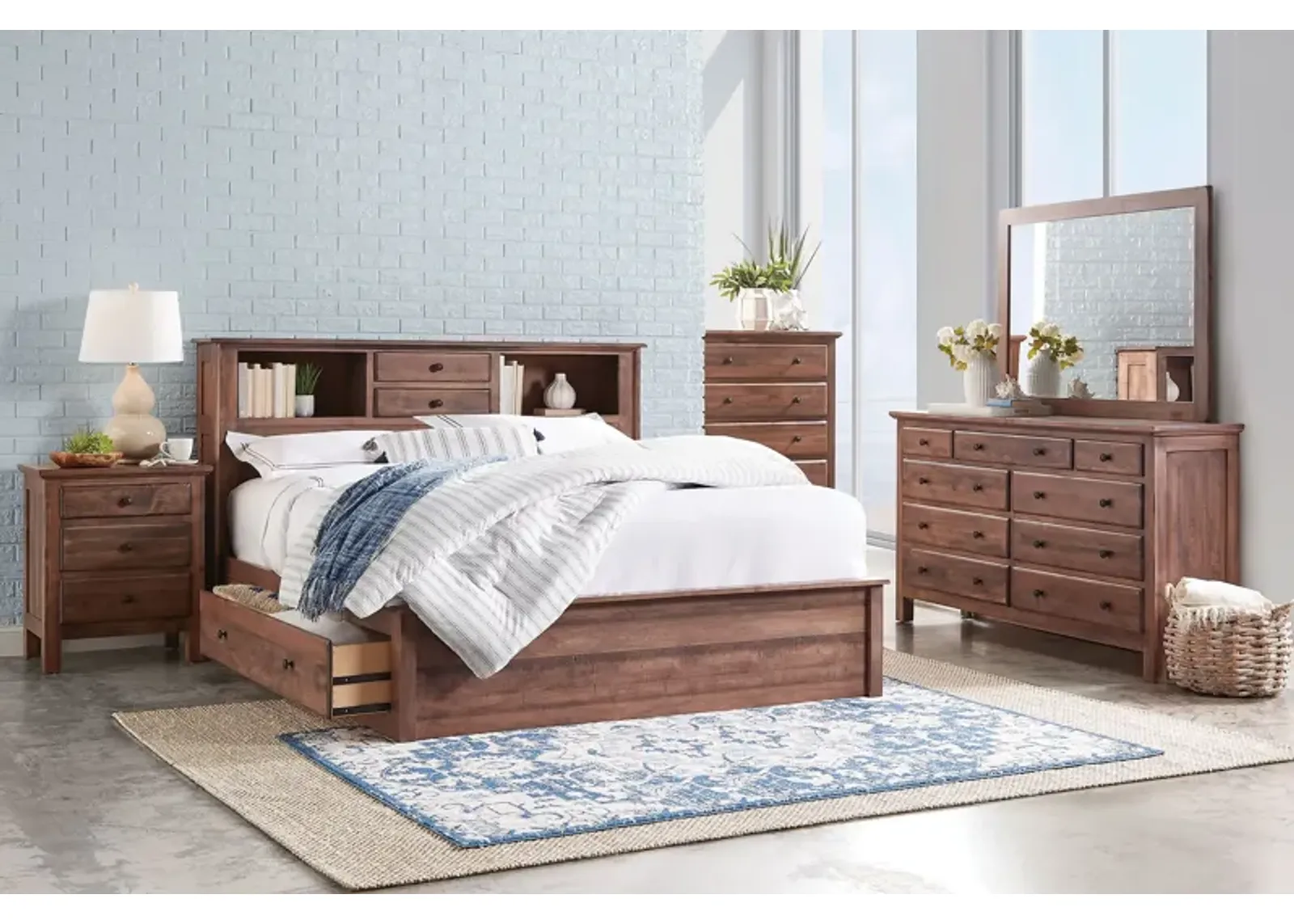 Lewiston 5-Piece King Storage Bedroom Set