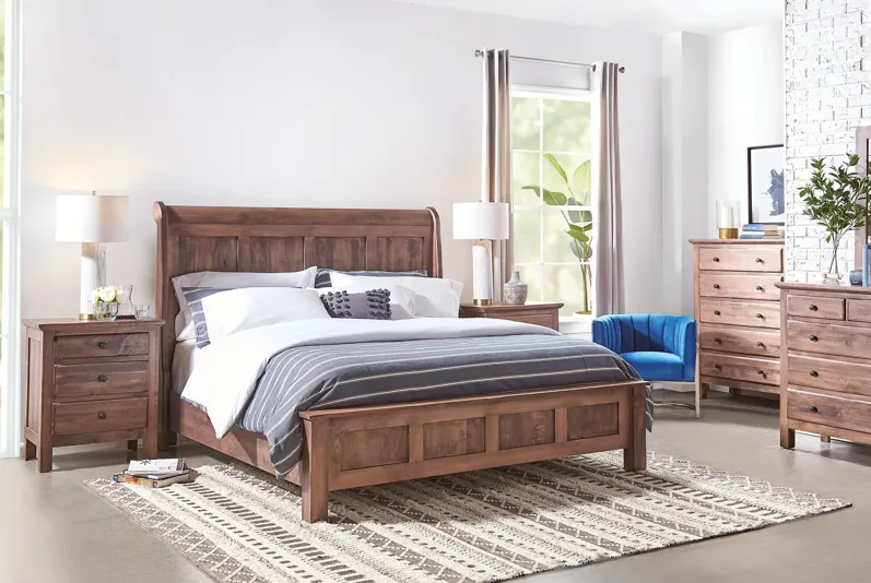 Lewiston 5-Piece Queen Panel Bedroom Set