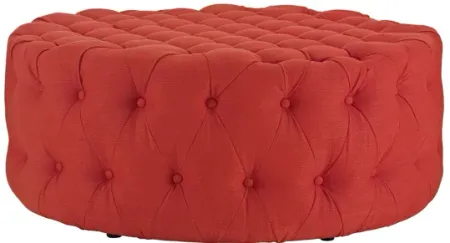 Amour Ottoman in Atomic Red