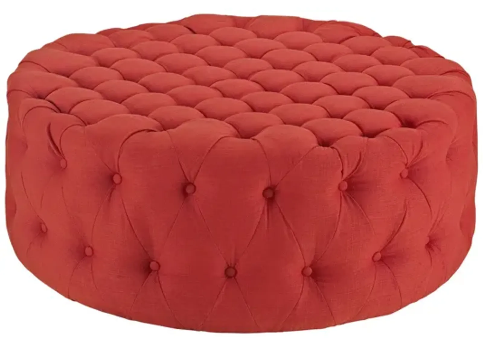 Amour Ottoman in Atomic Red