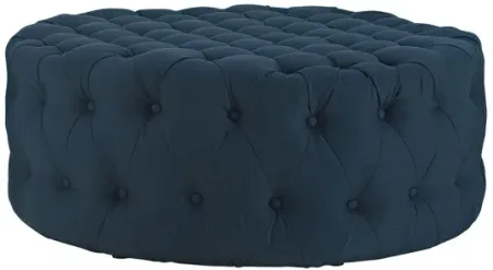 Amour Ottoman in Azure