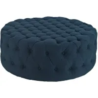 Amour Ottoman in Azure