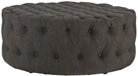 Amour Ottoman in Brown