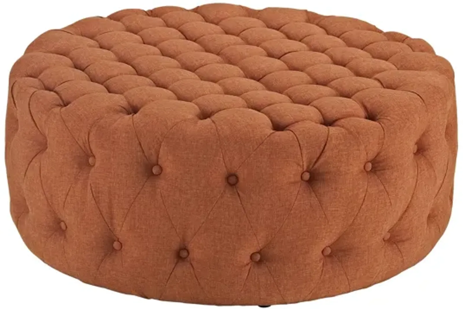 Amour Ottoman in Orange