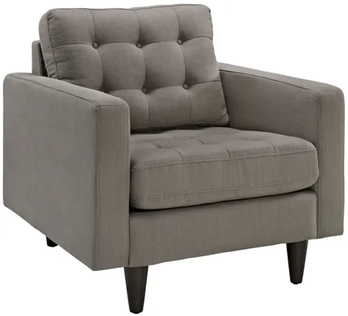 Empress Armchair in Granite