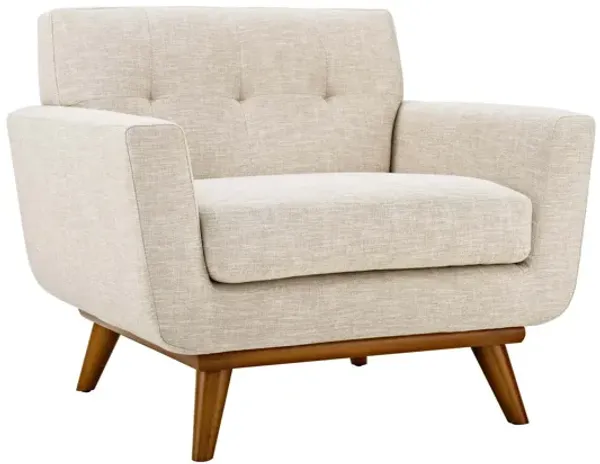 Engage Upholstered Armchair in Beige