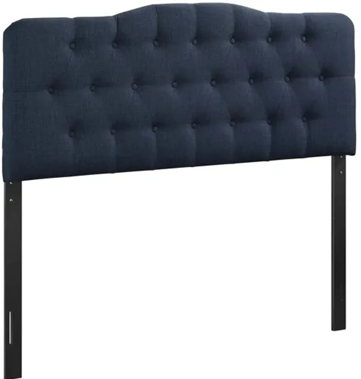 Annabel Full Upholstered Headboard in Navy