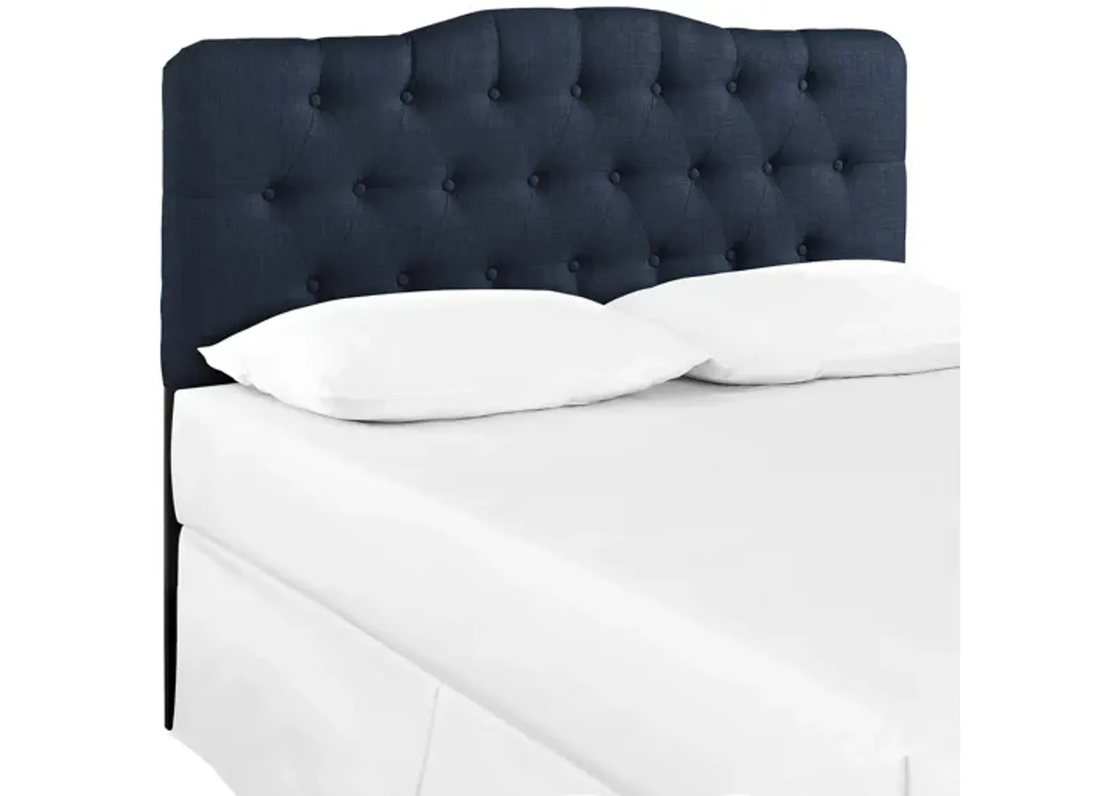 Annabel Full Upholstered Headboard in Navy