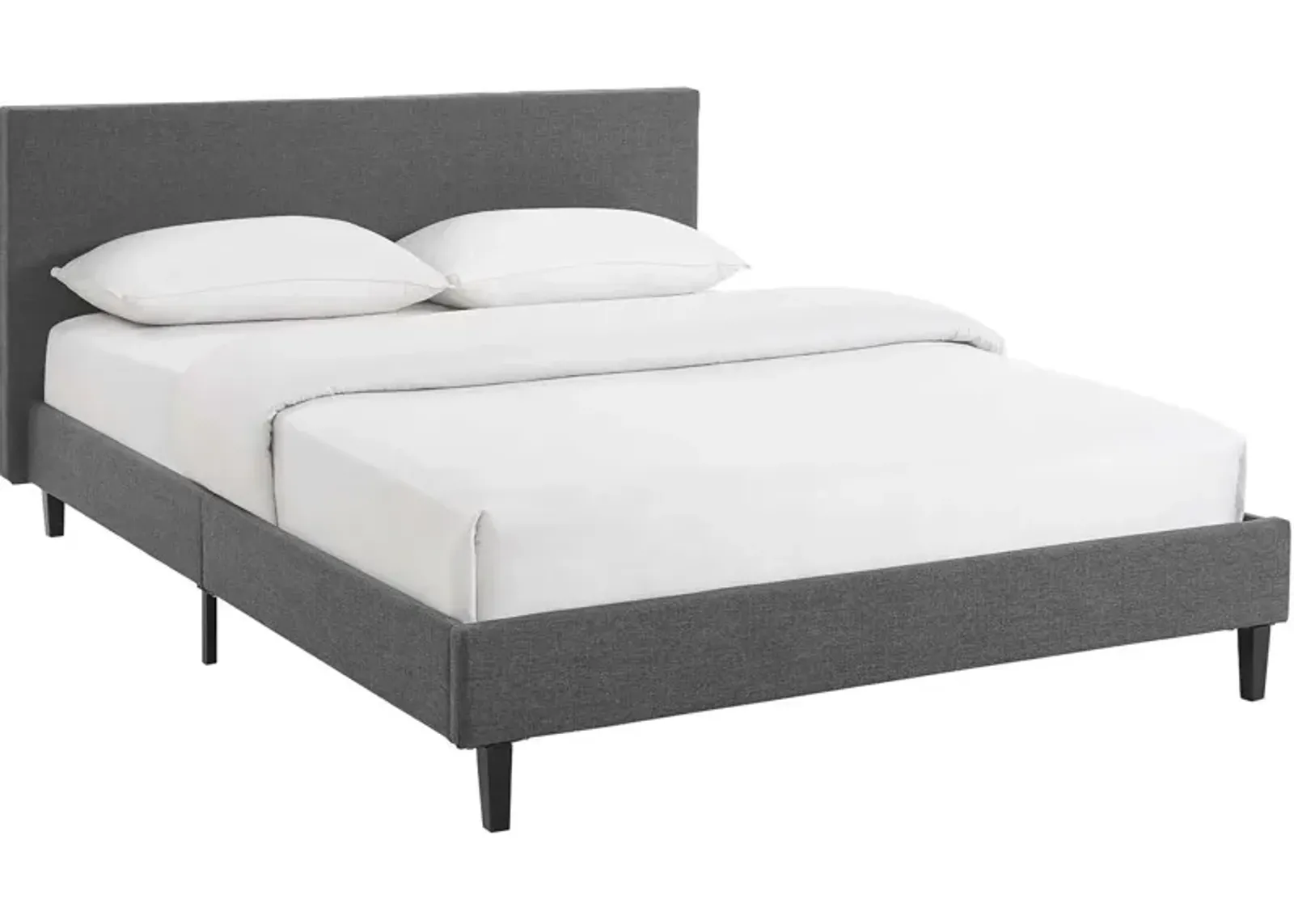 Anya Queen Bed in Grey