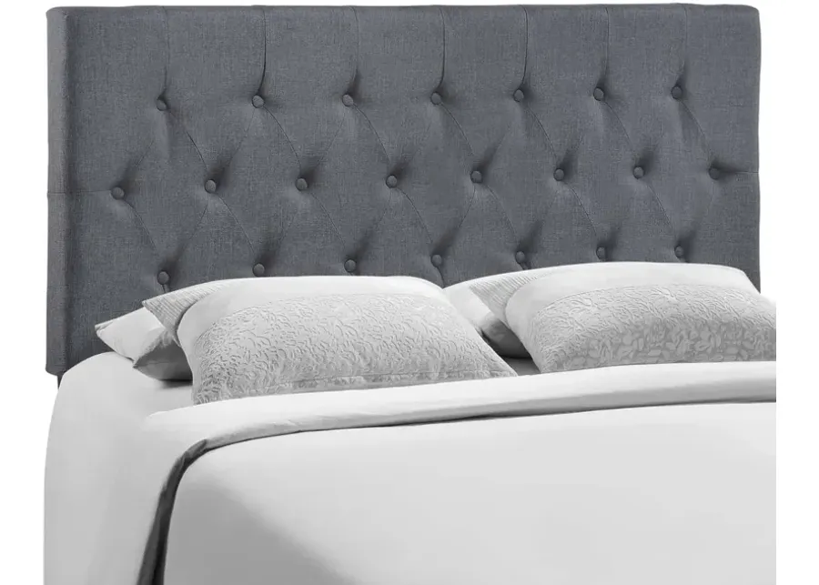 Clique Queen Headboard in Smoke