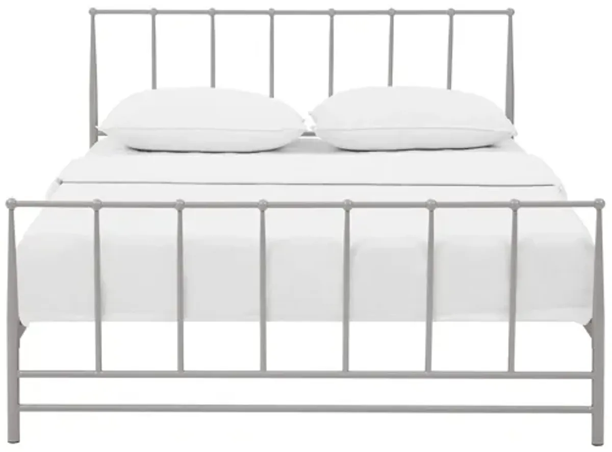 Estate King Bed in Grey