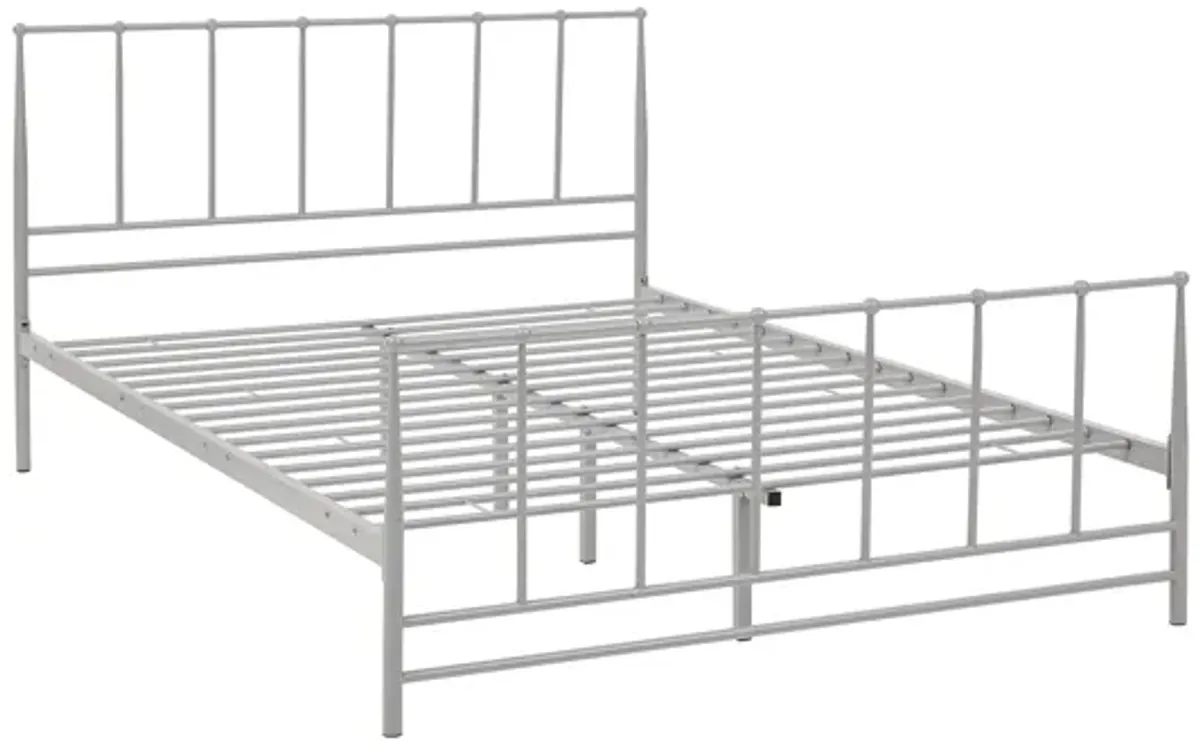 Estate King Bed in Grey