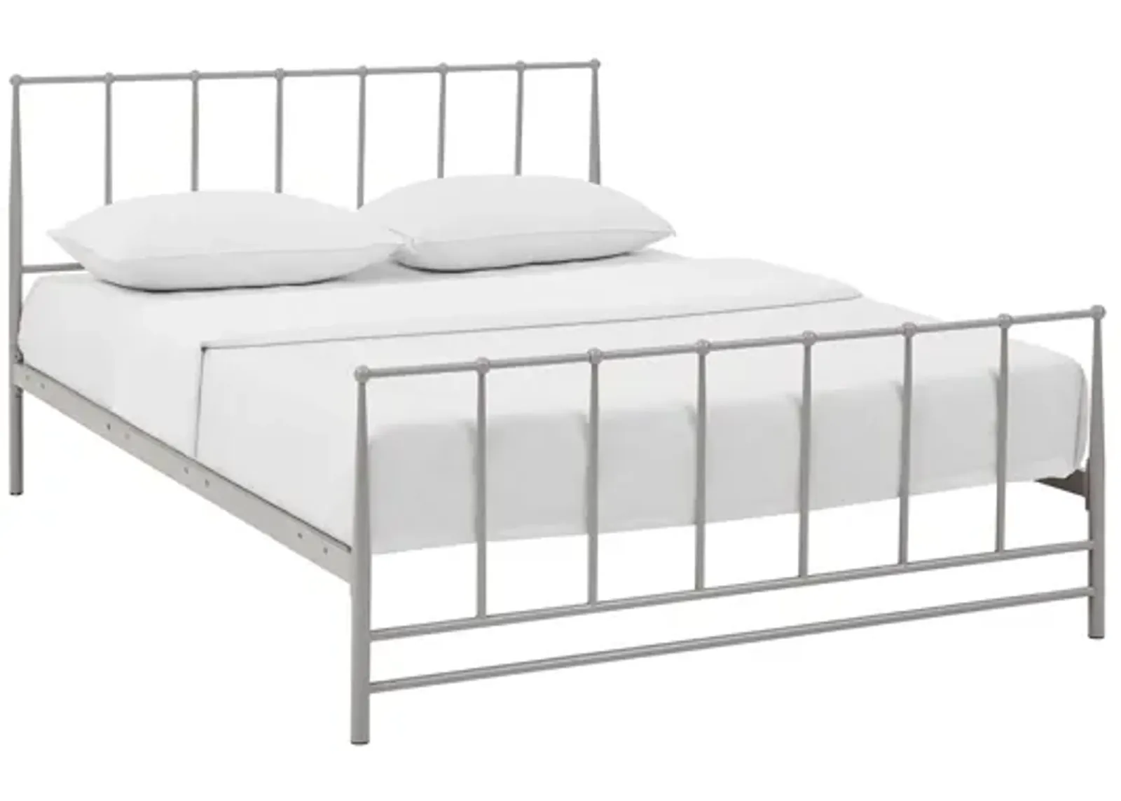 Estate King Bed in Grey