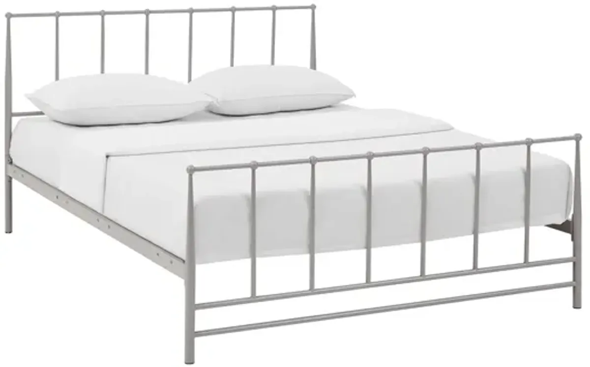 Estate King Bed in Grey