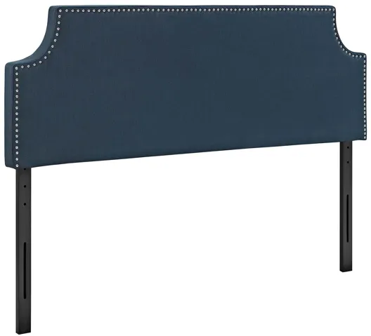 Laura King Upholstered Headboard in Azure