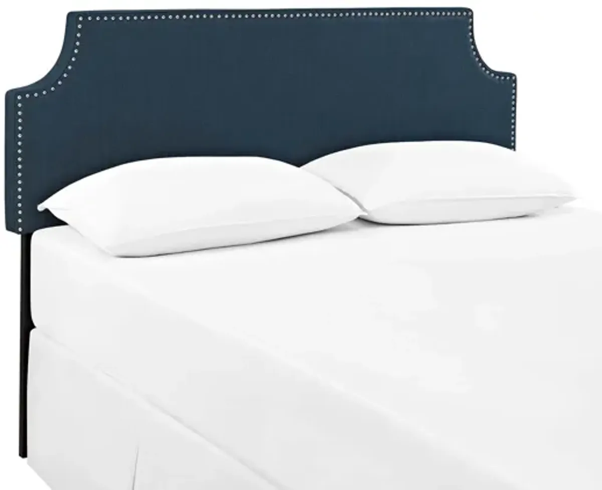 Laura King Upholstered Headboard in Azure