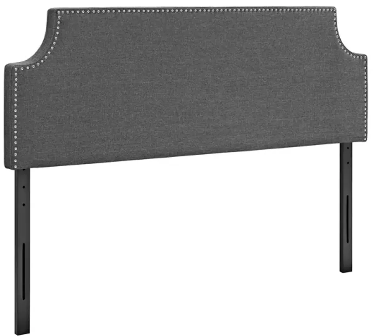 Laura King Upholstered Headboard in Grey