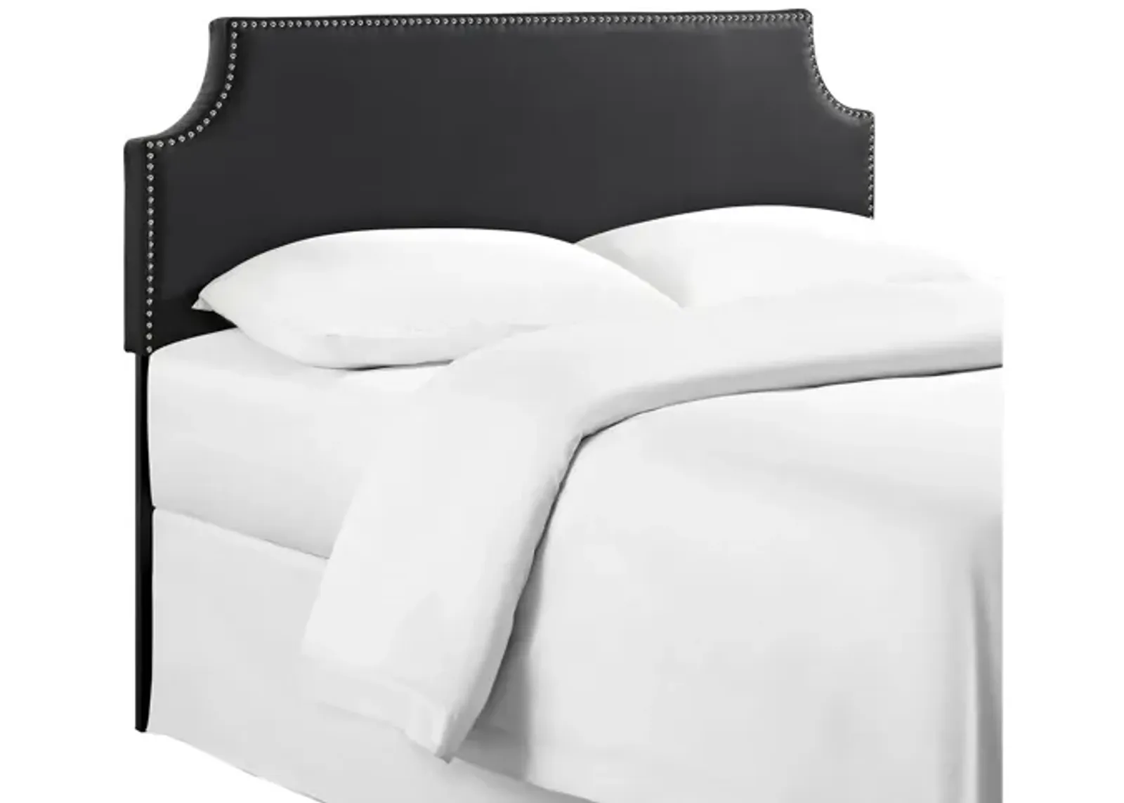 Laura King Upholstered Headboard in Black