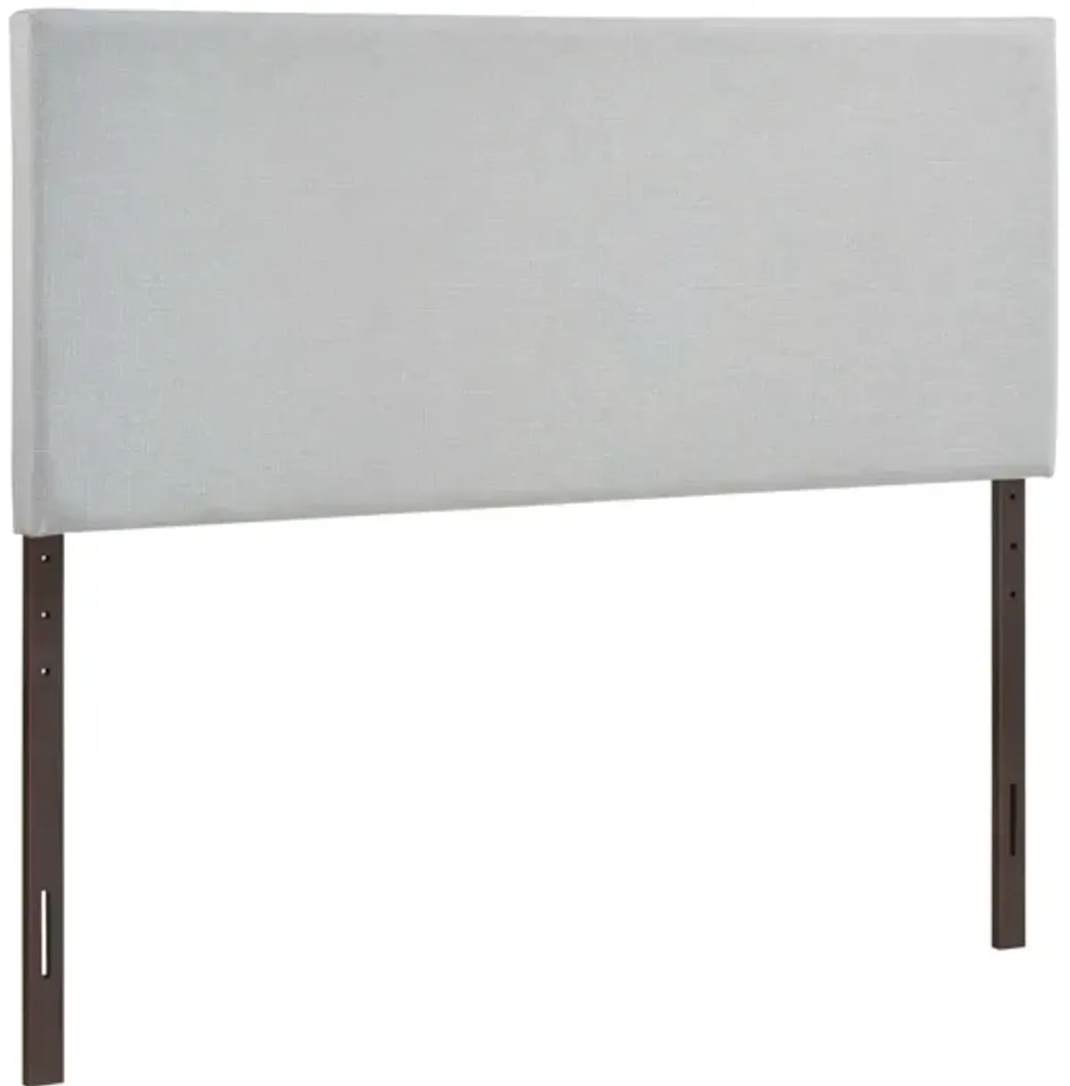 Region King Upholstered Headboard in Sky Grey