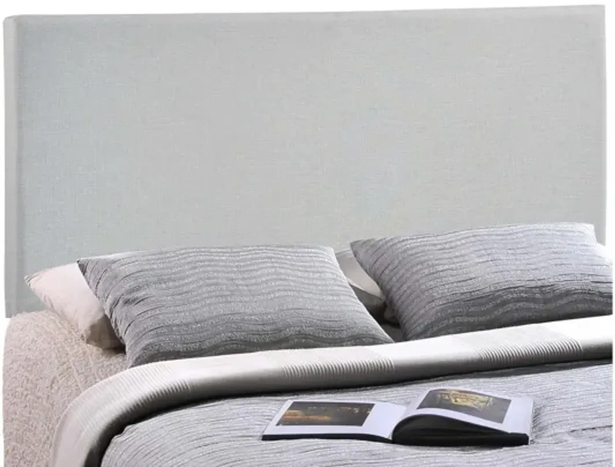 Region King Upholstered Headboard in Sky Grey