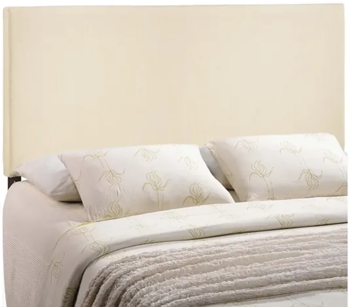 Region King Upholstered Headboard in Ivory