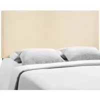 Region Queen Upholstered Headboard in Ivory