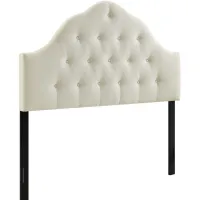 Sovereign Full Upholstered Fabric Headboard in Ivory