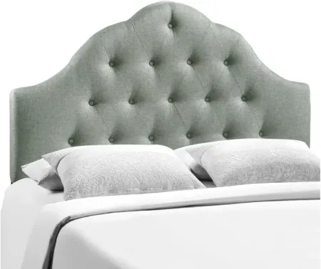 Sovereign King Upholstered Fabric Headboard in Grey