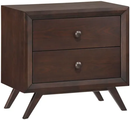 Tracy Nightstand in Cappuccino