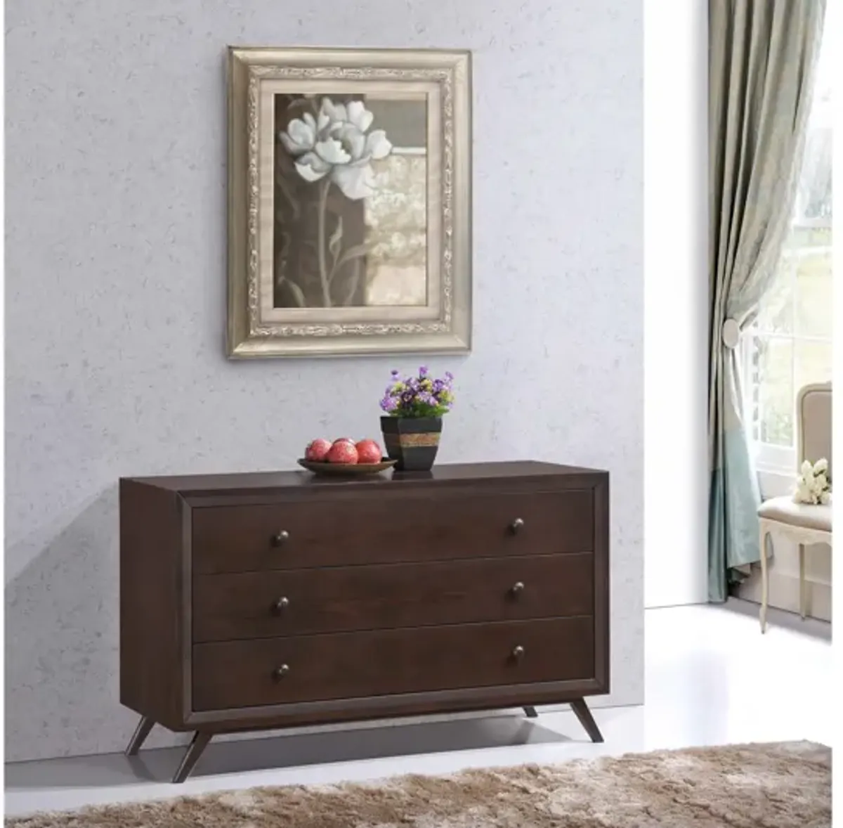 Tracy Wood Dresser in Cappuccino