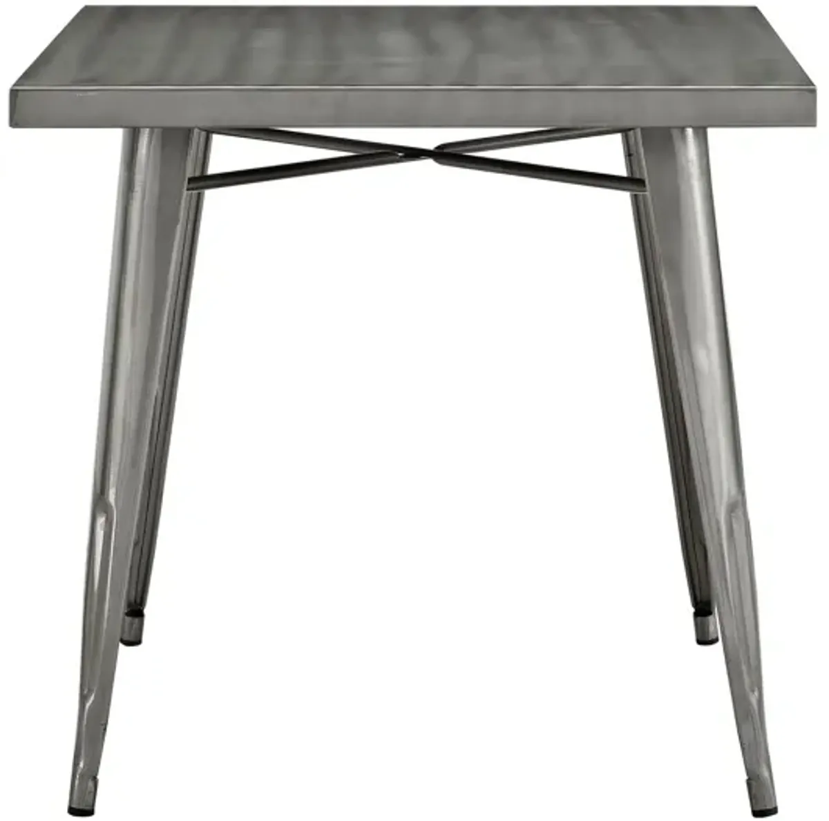 Alacrity Square Metal Dining Table