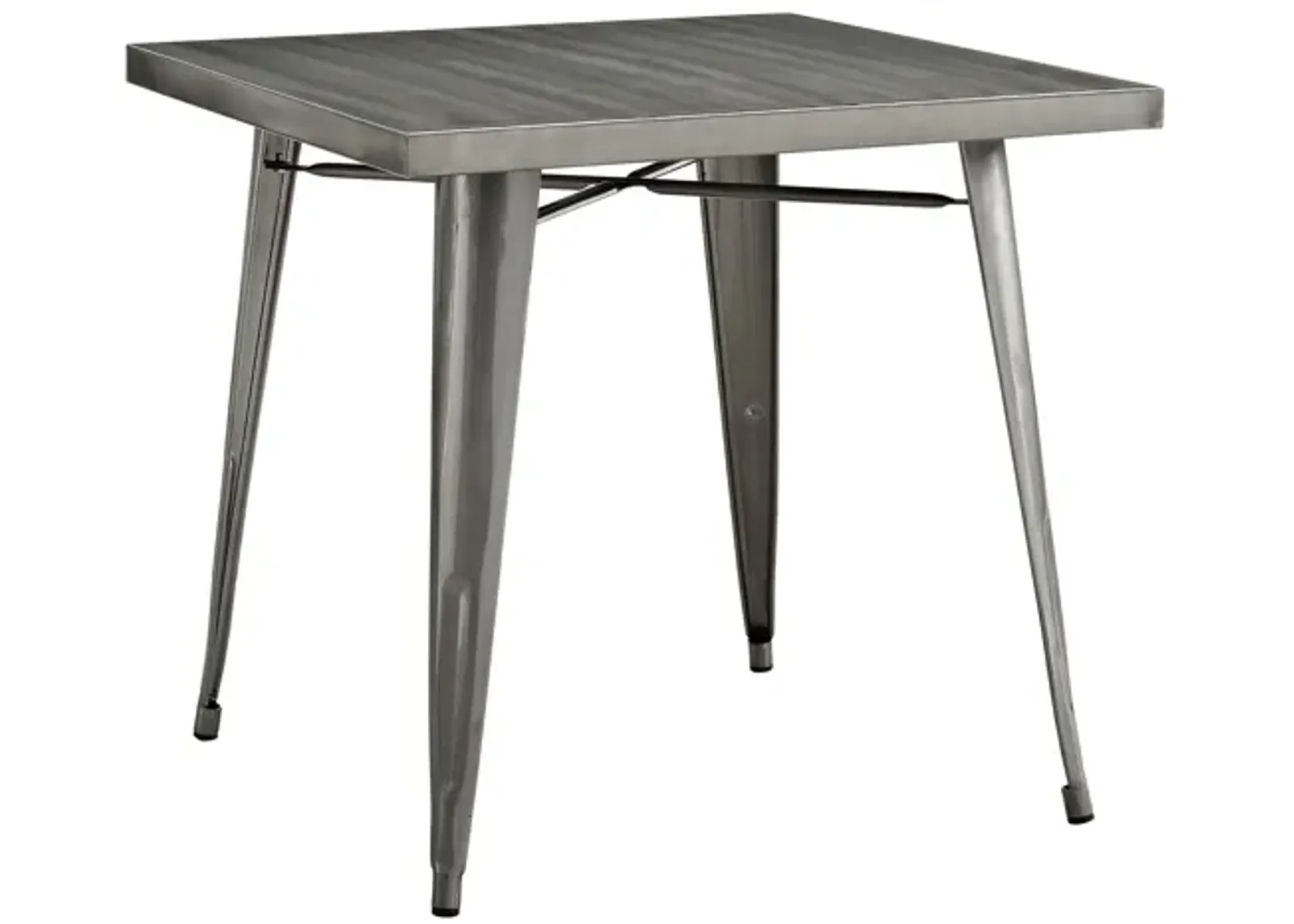 Alacrity Square Metal Dining Table