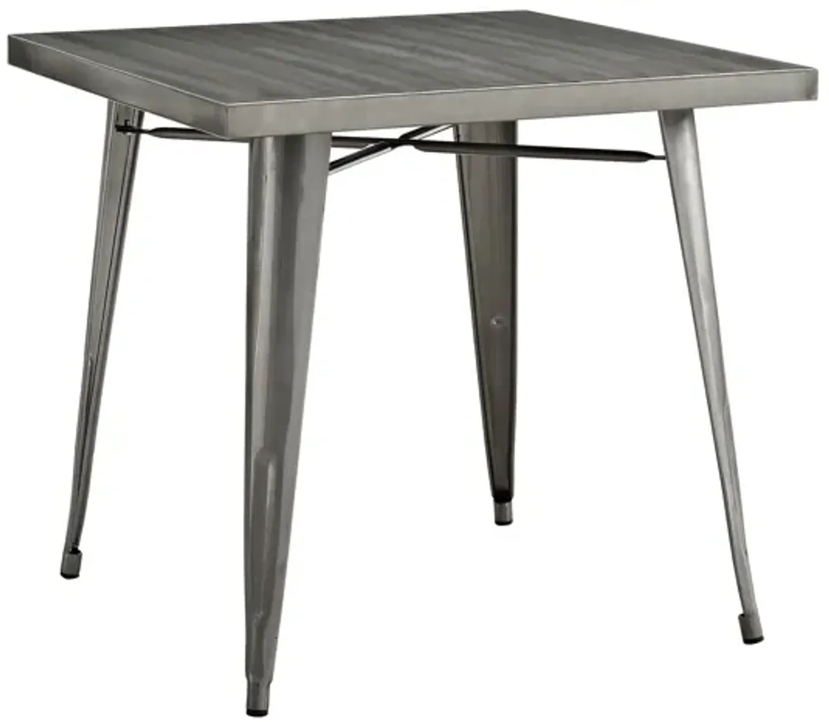 Alacrity Square Metal Dining Table