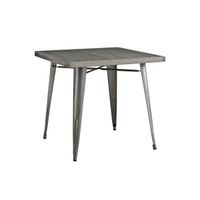Alacrity Square Metal Dining Table