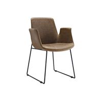 Aloft Dining Armchair in Brown