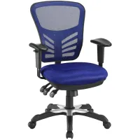 Articulate Mesh Office Chair in Blue
