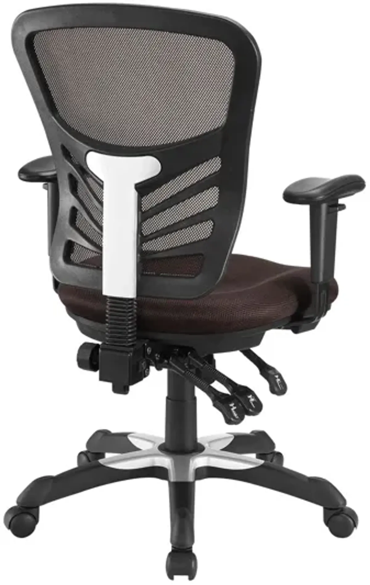 Articulate Mesh Office Chair in Brown