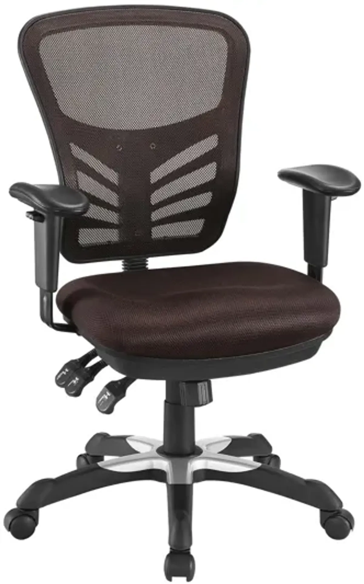 Articulate Mesh Office Chair in Brown