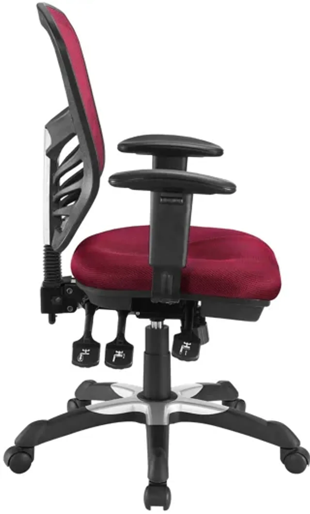 Articulate Mesh Office Chair in Red