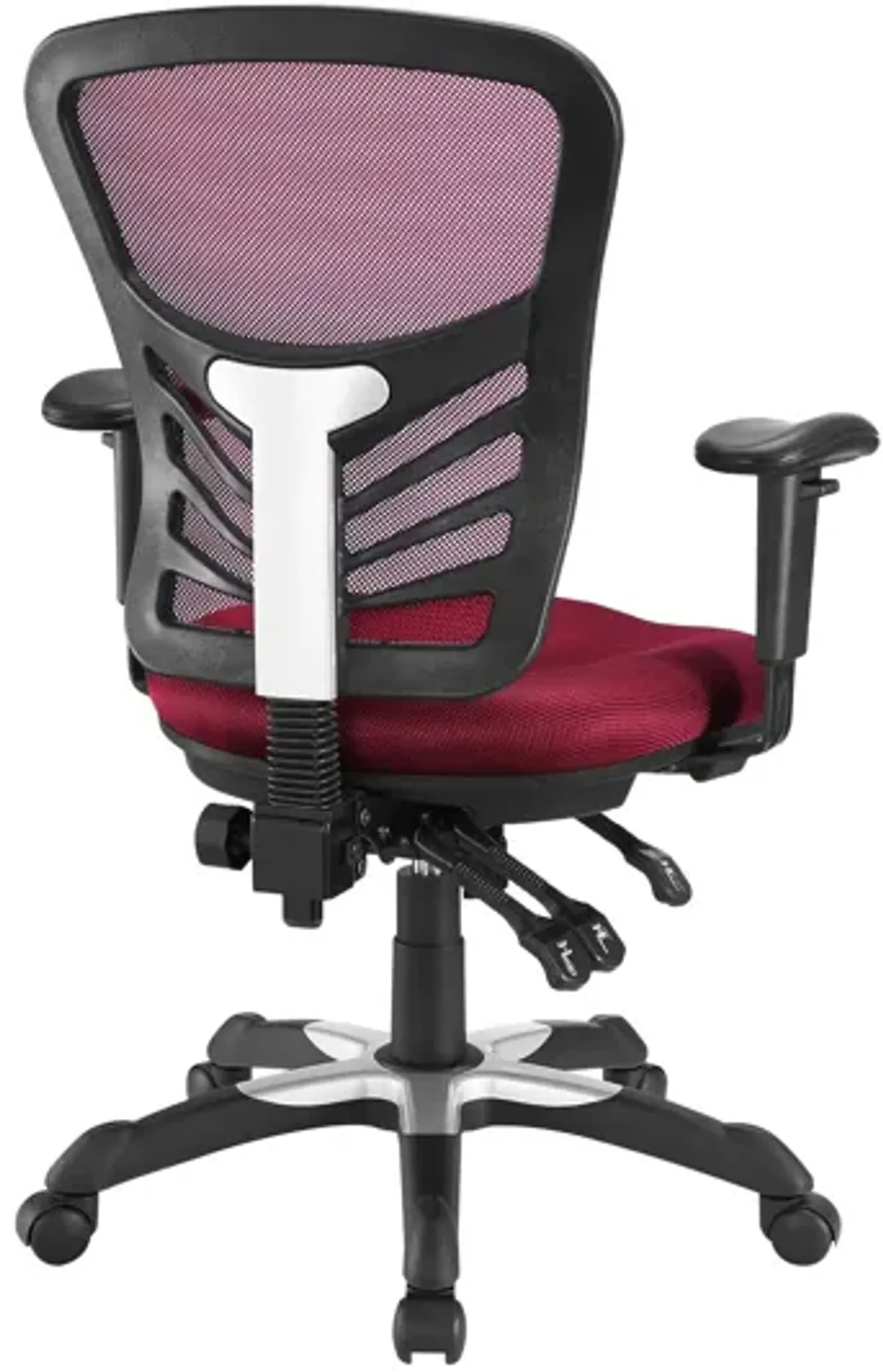 Articulate Mesh Office Chair in Red