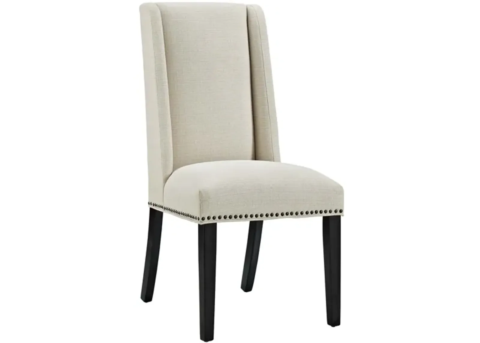 Baron Upholstered Dining Chair in Beige