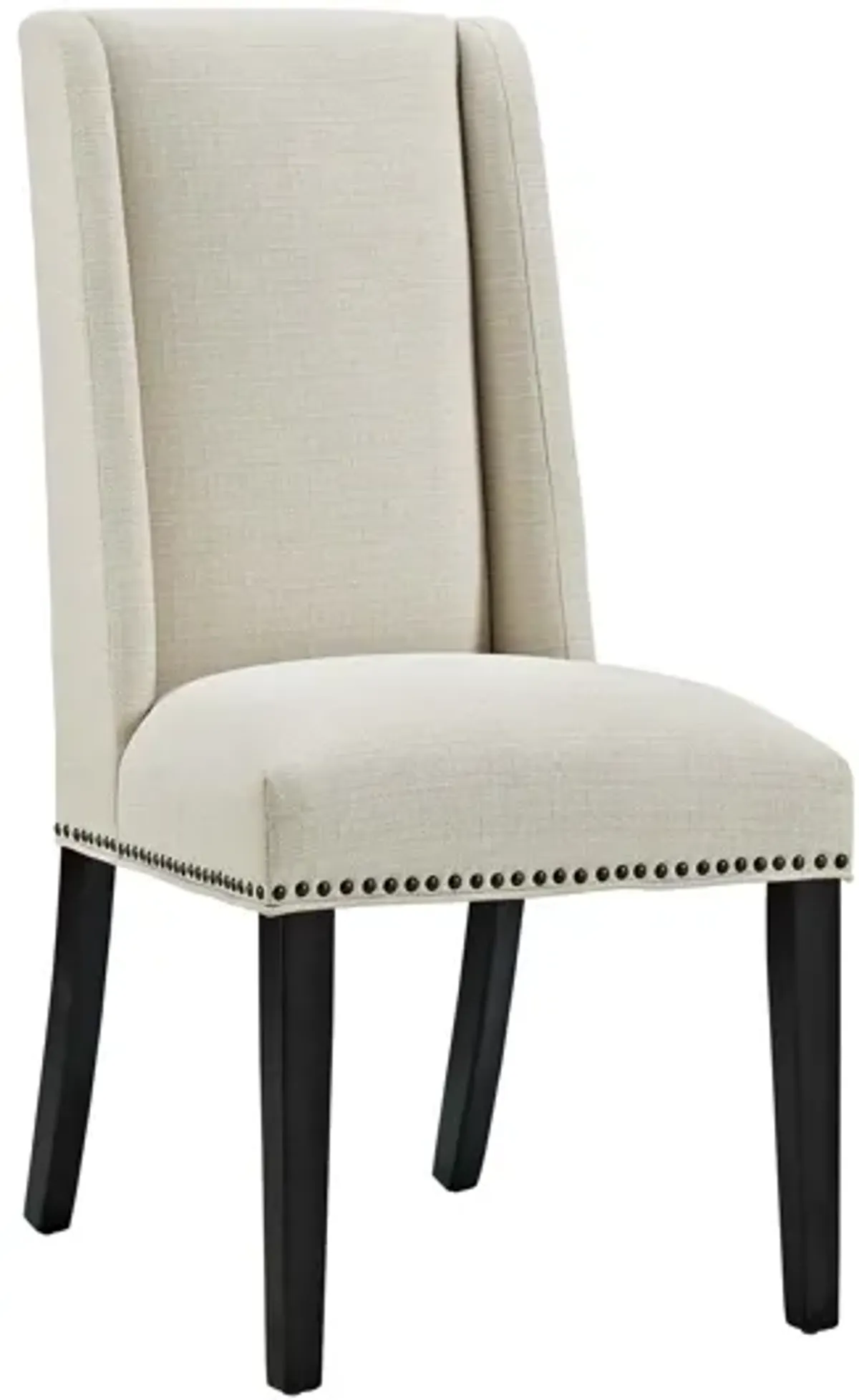 Baron Upholstered Dining Chair in Beige