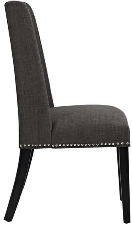 Baron Upholstered Dining Chair in Brown