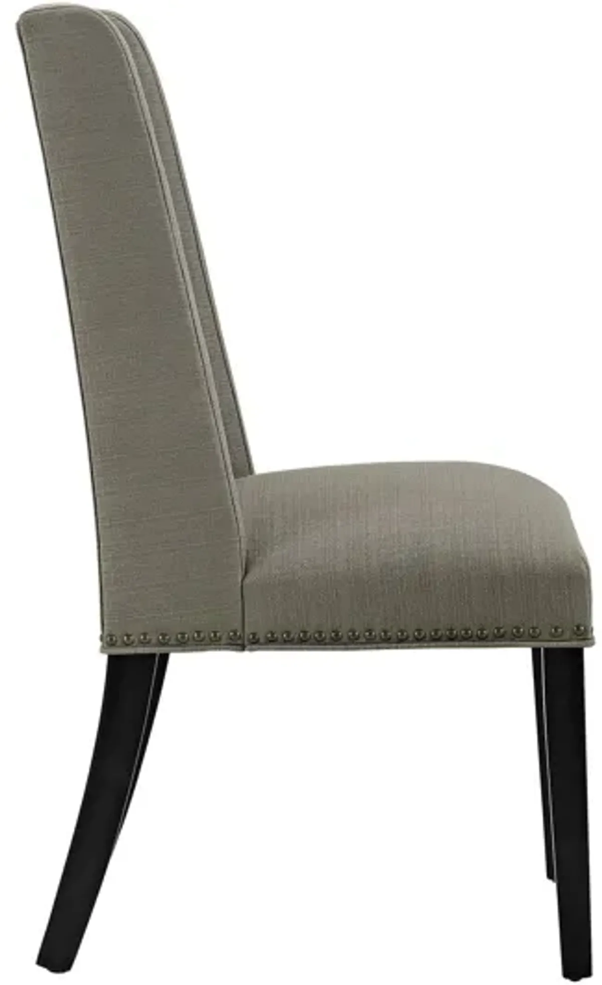 Baron Upholstered Dining Chair in Granite