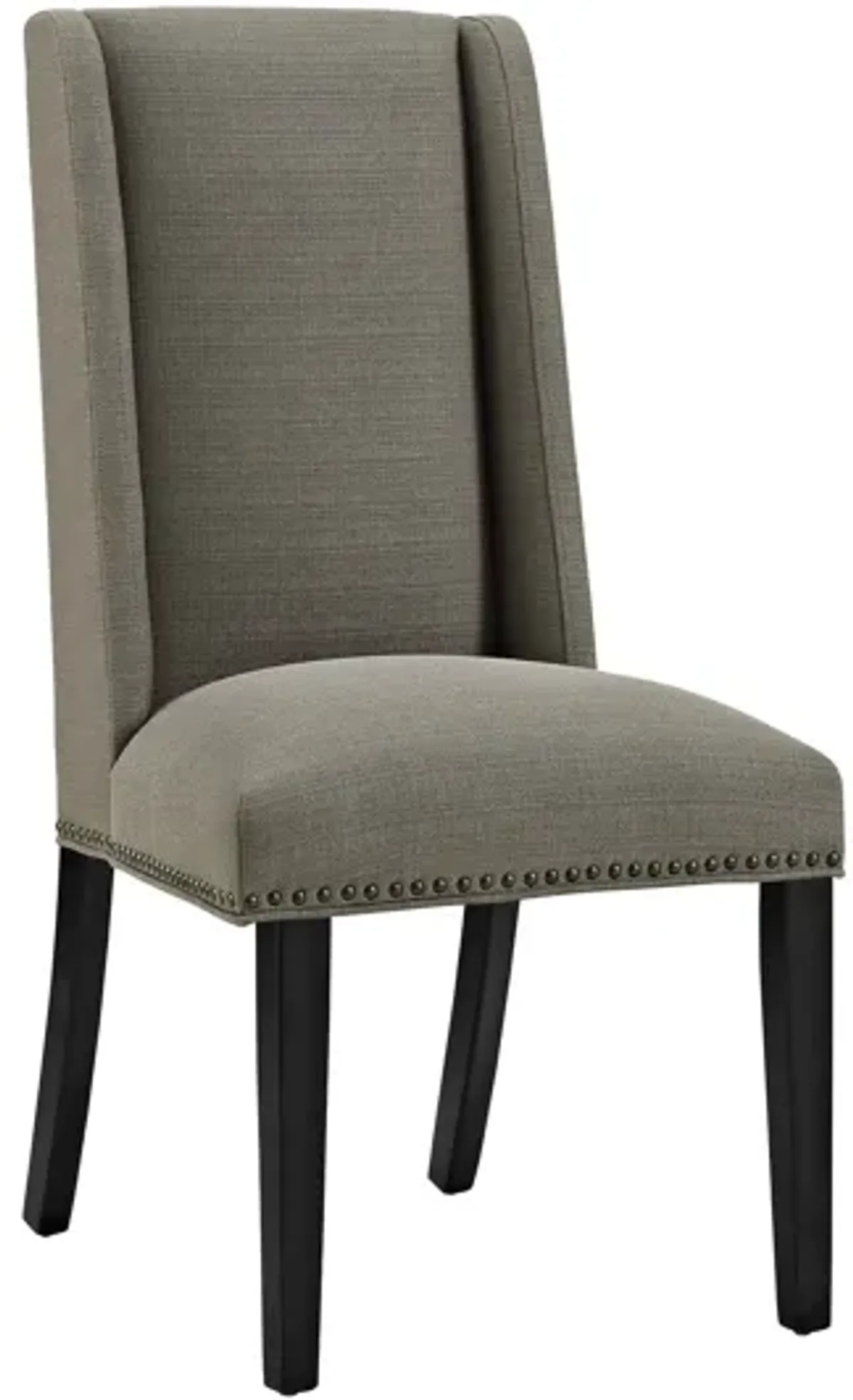 Baron Upholstered Dining Chair in Granite